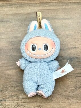 Pop Mart The Monsters LABUBU Exciting Macaroon Sea Salt Coconut Plush AUTHENTIC